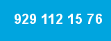 929 112 15 76